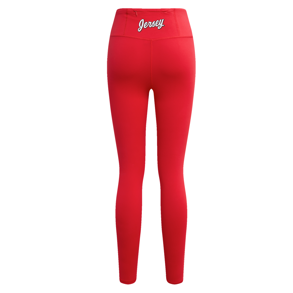NHL NEW JERSEY DEVILS CLASSIC LEGGING EN JERSEY POUR FEMME (ROUGE)