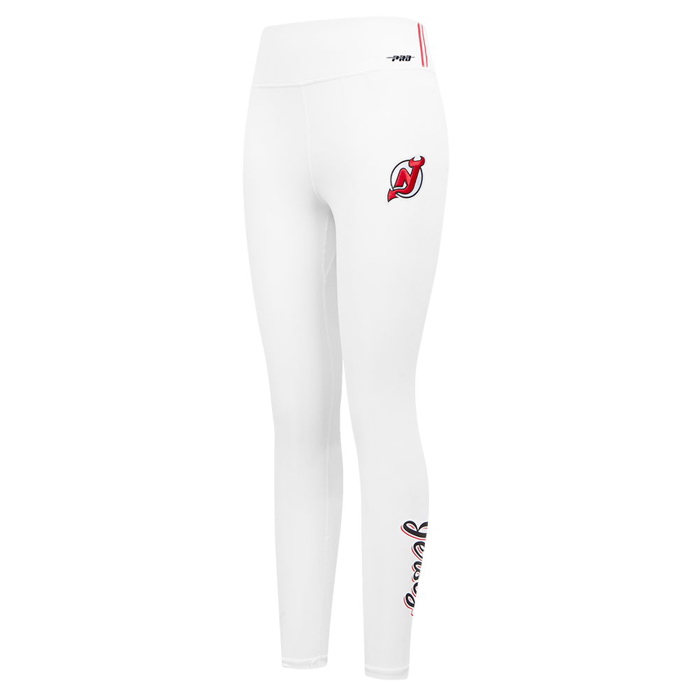 NHL NEW JERSEY DEVILS CLASSIC LEGGING EN JERSEY POUR FEMME (BLANC)