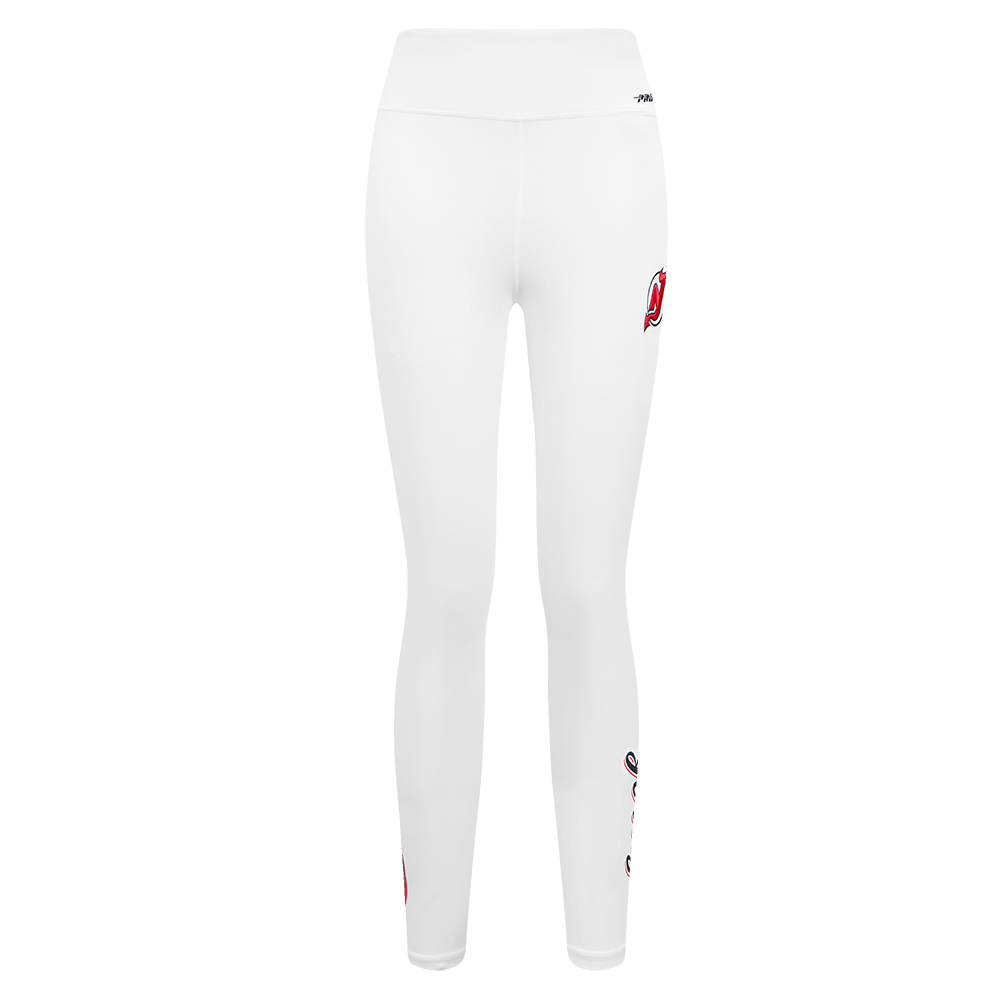 NHL NEW JERSEY DEVILS CLASSIC LEGGING EN JERSEY POUR FEMME (BLANC)
