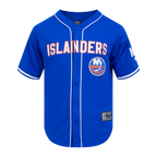 NHL NEW YORK ISLANDERS CLASSIC MESH CHEMISE BOUTONNÉE (BLEU ROYAL)