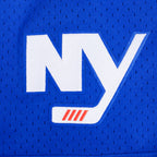 NHL NEW YORK ISLANDERS CLASSIC MESH CHEMISE BOUTONNÉE (BLEU ROYAL)