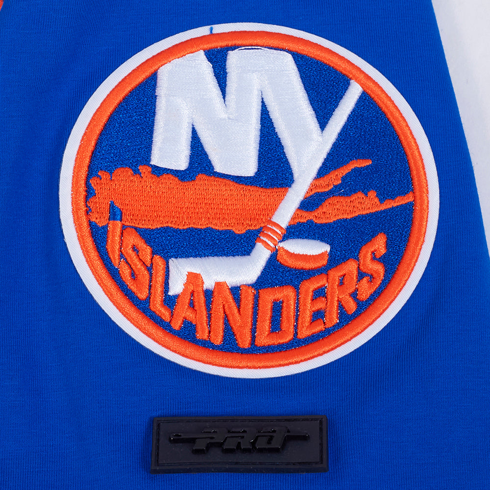 NHL NEW YORK ISLANDERS CLASSIC CHENILLE MEN'S SJ TEE (ROYAL BLUE)
