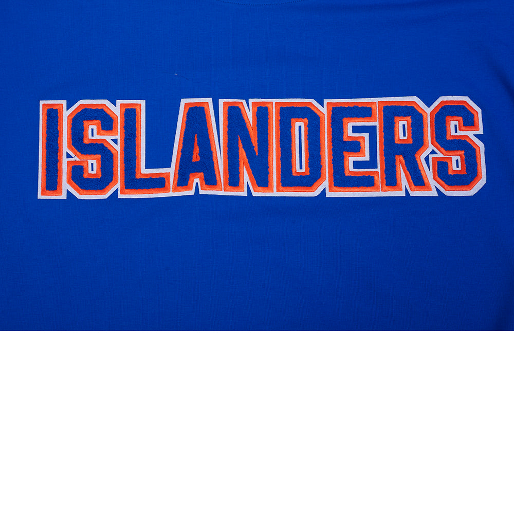 NHL NEW YORK ISLANDERS CLASSIC CHENILLE MEN'S SJ TEE (ROYAL BLUE)