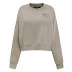 NHL NASHVILLE PREDATORS NEUTRAL FLEECE CREWNECK (TAUPE)