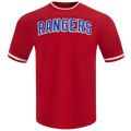 NHL NEW YORK RANGERS CLASSIC CHENILLE MEN'S DK TEE (RED)