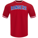 NHL NEW YORK RANGERS CLASSIC CHENILLE MEN'S DK TEE (RED)