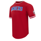 NHL NEW YORK RANGERS CLASSIC CHENILLE MEN'S DK TEE (RED)