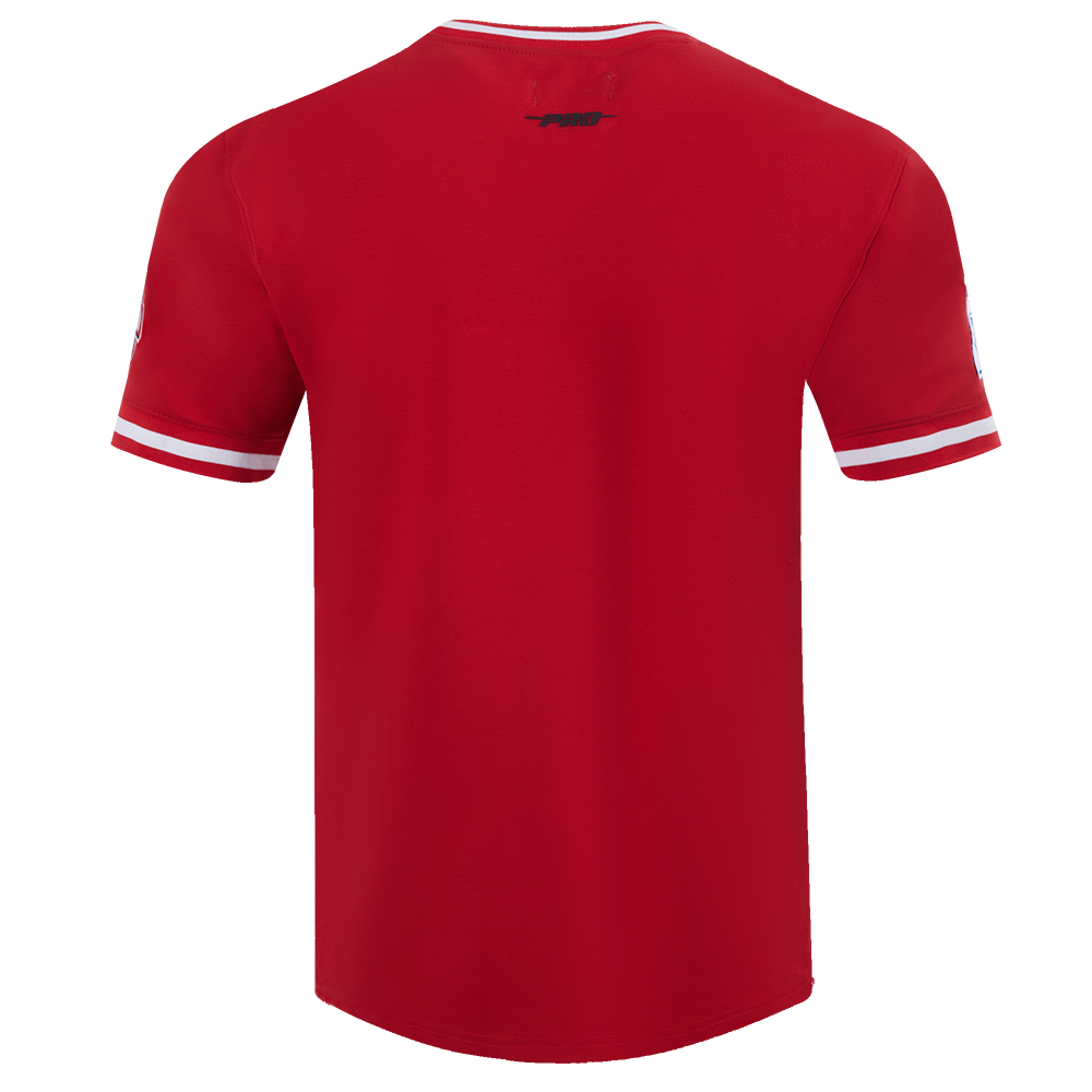 NHL NEW YORK RANGERS CLASSIC CHENILLE MEN'S DK TEE (RED)