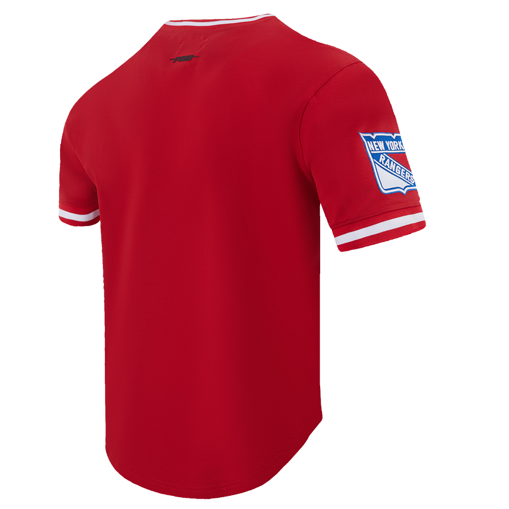 NHL NEW YORK RANGERS CLASSIC CHENILLE MEN'S DK TEE (RED)