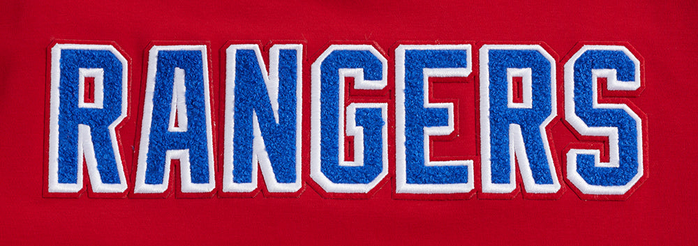NHL NEW YORK RANGERS CLASSIC CHENILLE MEN'S DK TEE (RED)