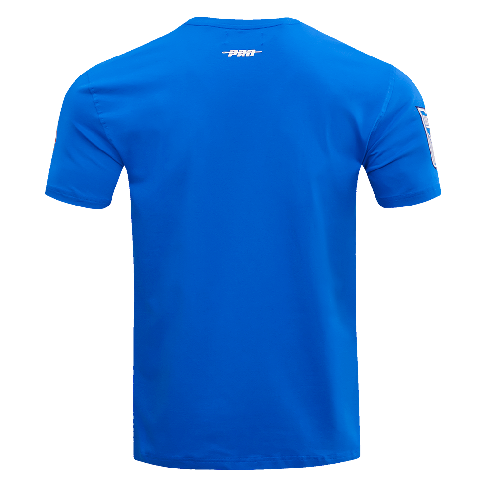 NHL NEW YORK RANGERS CLASSIC CHENILLE MEN'S TEE (ROYAL BLUE)