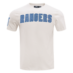 NHL NEW YORK RANGERS VARSITY BLUES T-SHIRT EN JERSEY SIMPLE POUR HOMME (LIN)