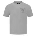 NHL NEW YORK RANGERS NEUTRAL T-SHIRT EN JERSEY DE COTON À ÉPAULES TOMBANTES POUR HOMME (GRIS CHINÉ FONCÉ)