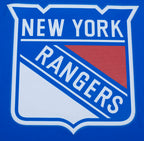 NHL NEW YORK RANGERS CLASSIC MESH SJ STRIPED TEE (ROYAL BLUE/RED)