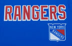 NHL NEW YORK RANGERS CLASSIC MESH SJ STRIPED TEE (ROYAL BLUE/RED)