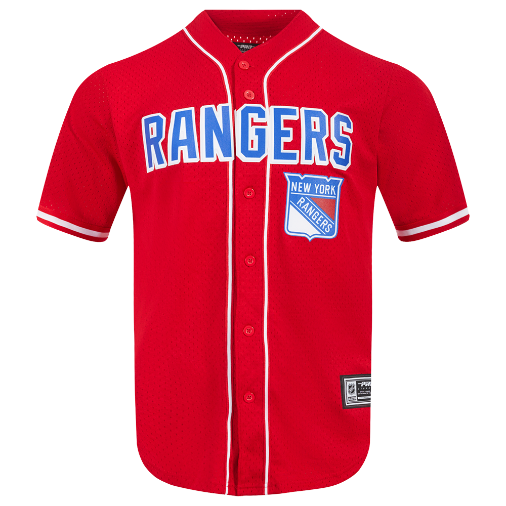 NHL NEW YORK RANGERS MESH MEN'S SHIRT (RED)
