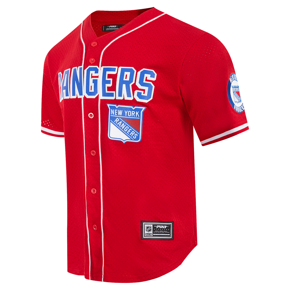 NHL NEW YORK RANGERS MESH MEN'S SHIRT (RED)