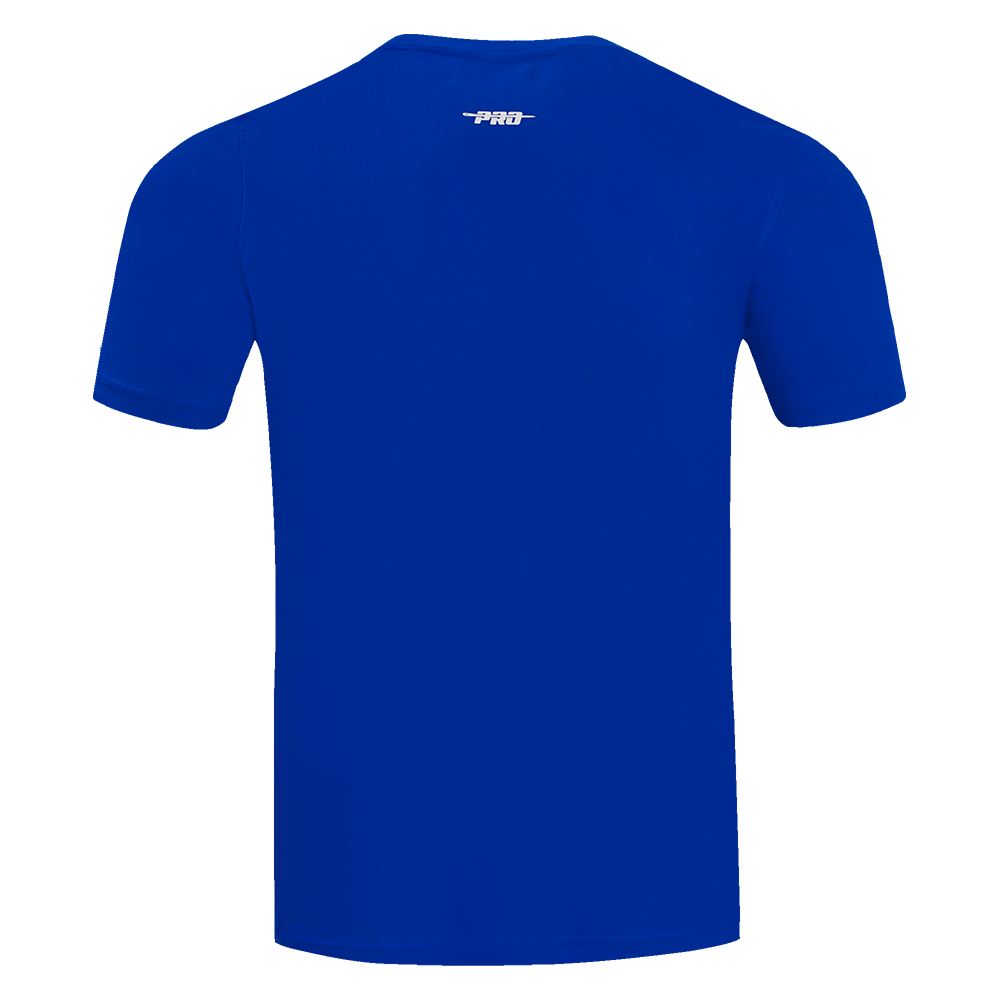 NHL NEW YORK RANGERS SCRIPT TAIL MEN'S SJ TEE (ROYAL BLUE)