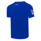 NHL NEW YORK RANGERS SCRIPT TAIL MEN'S SJ TEE (ROYAL BLUE)