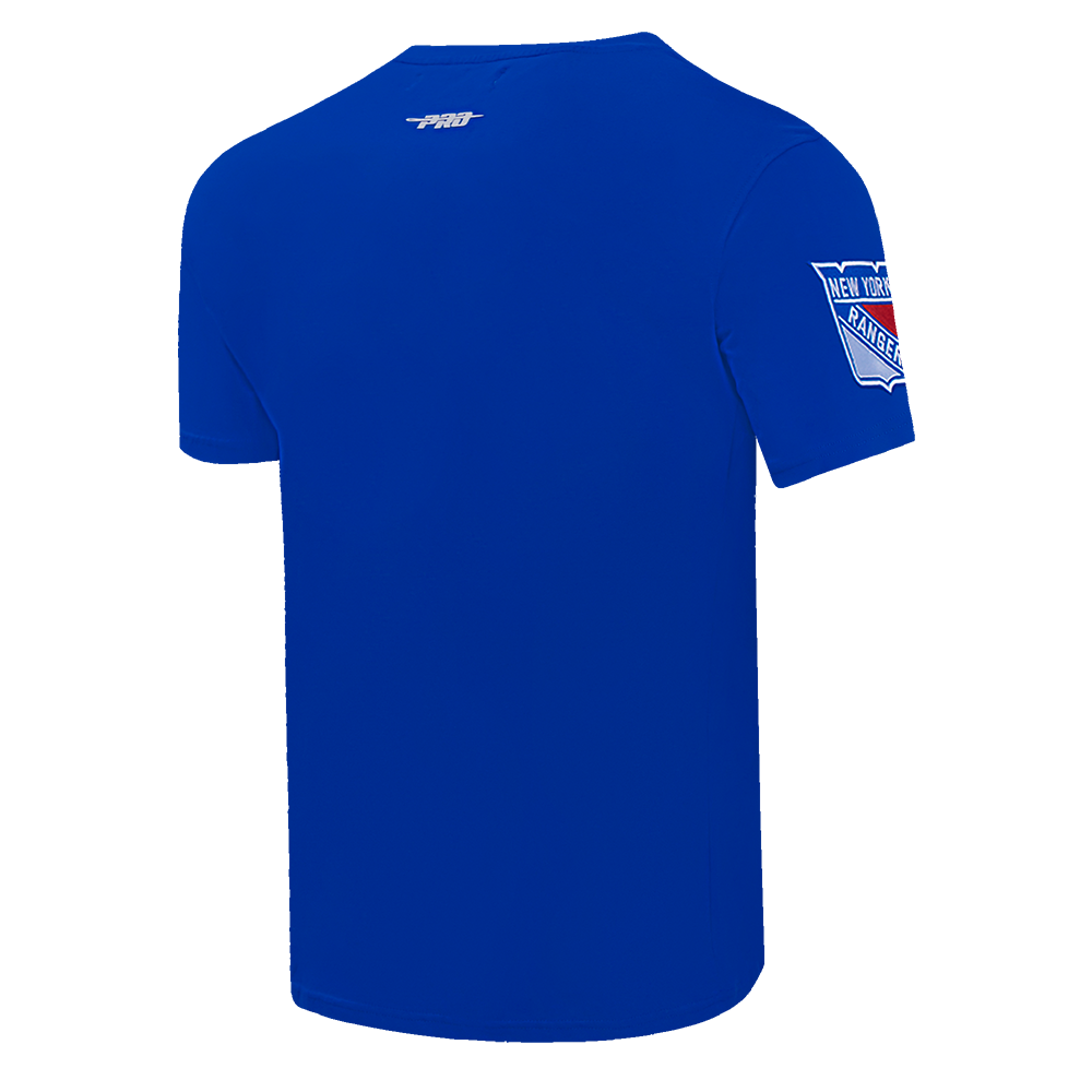 NHL NEW YORK RANGERS SCRIPT TAIL MEN'S SJ TEE (ROYAL BLUE)