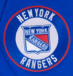NHL NEW YORK RANGERS SCRIPT TAIL MEN'S SJ TEE (ROYAL BLUE)