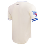 NHL NEW YORK RANGERS RETRO CLASSIC MEN'S  DK TEE (EGGSHELL/ ROYAL BLUE)