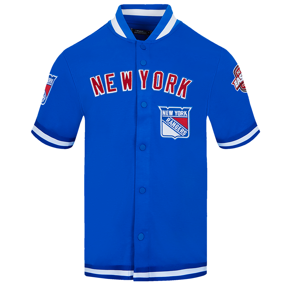 NHL NEW YORK RANGERS CLASSIC BLOUSON D'ÉCHAUFFEMENT POUR HOMME (BLEU ROYAL)