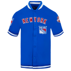 NHL NEW YORK RANGERS CLASSIC BLOUSON D'ÉCHAUFFEMENT POUR HOMME (BLEU ROYAL)