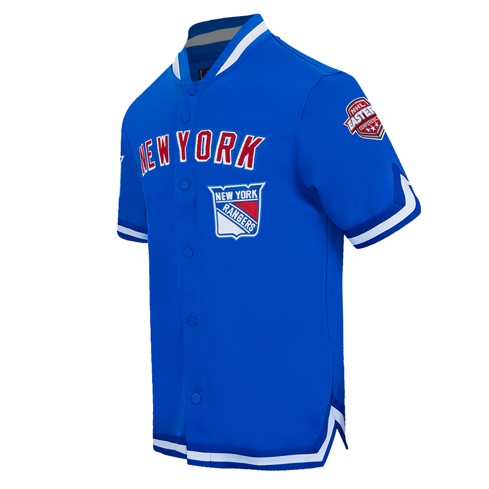 NHL NEW YORK RANGERS CLASSIC BLOUSON D'ÉCHAUFFEMENT POUR HOMME (BLEU ROYAL)