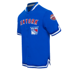 NHL NEW YORK RANGERS CLASSIC BLOUSON D'ÉCHAUFFEMENT POUR HOMME (BLEU ROYAL)