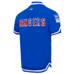 NHL NEW YORK RANGERS CLASSIC BLOUSON D'ÉCHAUFFEMENT POUR HOMME (BLEU ROYAL)