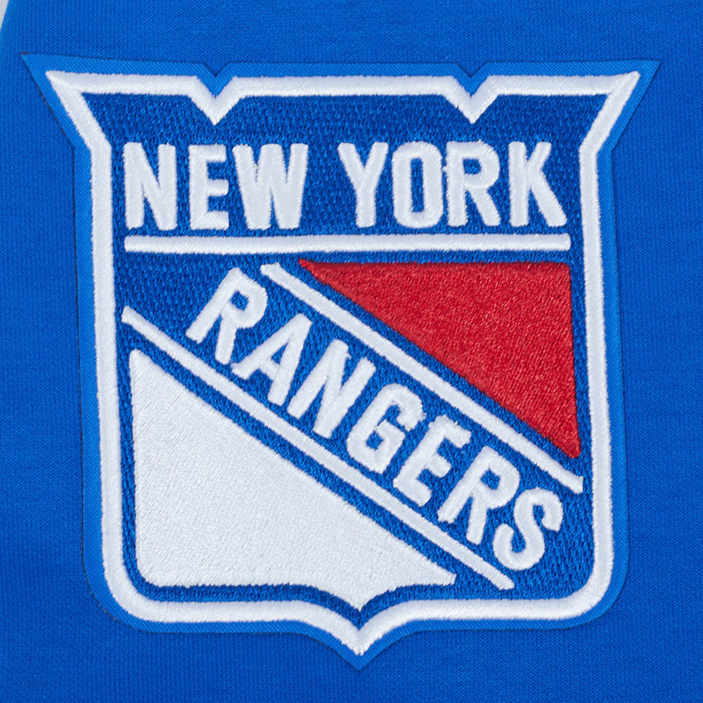 NHL NEW YORK RANGERS CLASSIC BLOUSON D'ÉCHAUFFEMENT POUR HOMME (BLEU ROYAL)