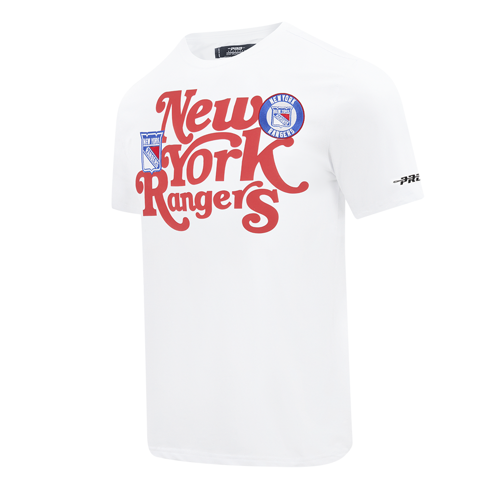 NHL NEW YORK RANGERS SOUVENIR MEN'S SJ TEE (WHITE)
