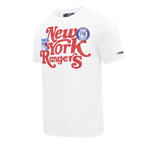 NHL NEW YORK RANGERS SOUVENIR MEN'S SJ TEE (WHITE)