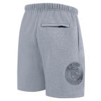 NHL NEW YORK RANGERS NEUTRAL MEN'S  MEN'S FLC SHORT (DARK HEATHER GRAY)