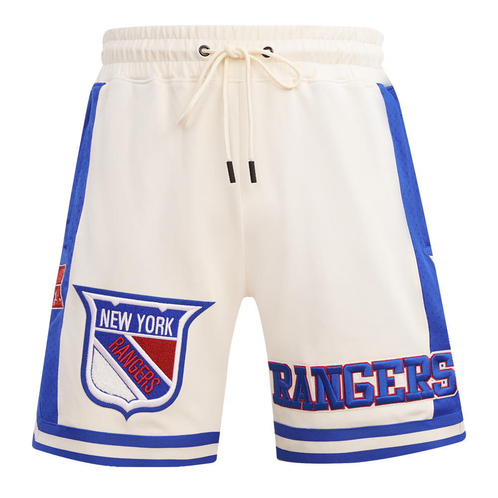 NHL NEW YORK RANGERS RETRO CLASSIC MEN'S  DK 2.0 SHORT (EGGSHELL/ROYAL BLUE)