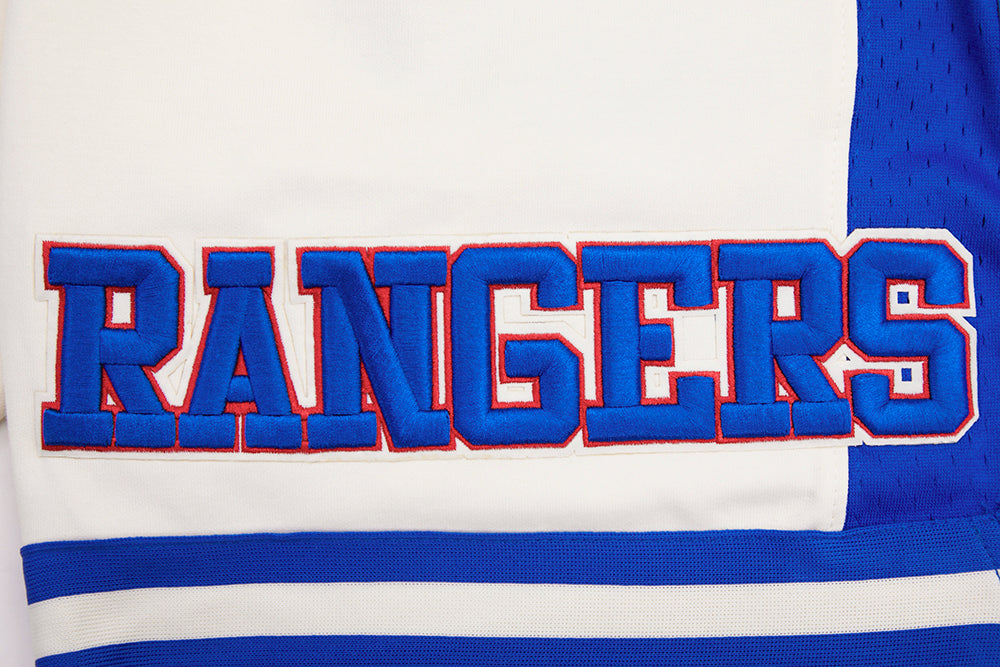 NHL NEW YORK RANGERS RETRO CLASSIC MEN'S  DK 2.0 SHORT (EGGSHELL/ROYAL BLUE)