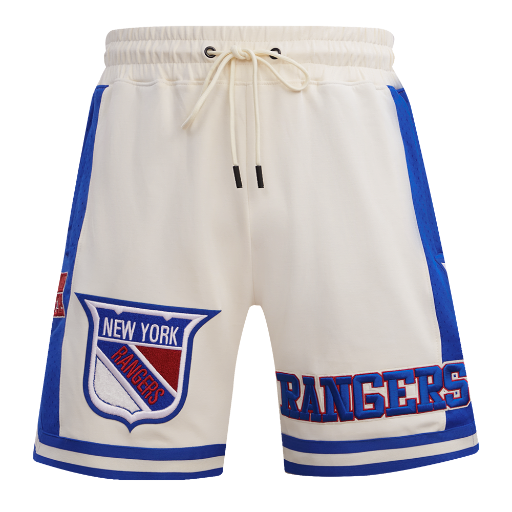 NHL NEW YORK RANGERS RETRO CLASSIC MEN'S  DK 2.0 SHORT (EGGSHELL/ROYAL BLUE)