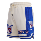 NHL NEW YORK RANGERS RETRO CLASSIC MEN'S  DK 2.0 SHORT (EGGSHELL/ROYAL BLUE)