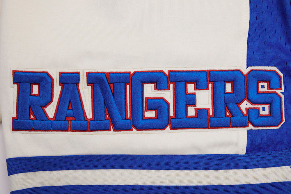 NHL NEW YORK RANGERS RETRO CLASSIC MEN'S  DK 2.0 SHORT (EGGSHELL/ROYAL BLUE)