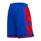 NHL NEW YORK RANGERS RETRO CLASSIC SHORT EN MAILLE DOUBLE 2.0 POUR HOMME (BLEU ROYAL/ROUGE)