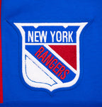 NHL NEW YORK RANGERS RETRO CLASSIC SHORT EN MAILLE DOUBLE 2.0 POUR HOMME (BLEU ROYAL/ROUGE)