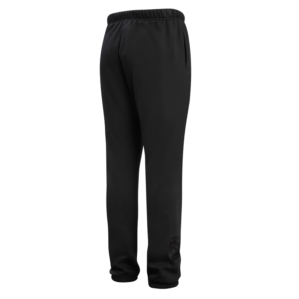 NHL NEW YORK RANGERS NEUTRAL PANTALON OUATÉ EN MOLLETON POUR HOMME (NOIR)
