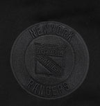 NHL NEW YORK RANGERS NEUTRAL PANTALON OUATÉ EN MOLLETON POUR HOMME (NOIR)