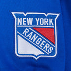 NHL NEW YORK RANGERS WINGSPAN MEN'S DROP SHOULDER FLC PO HOODIE (ROYAL BLUE)