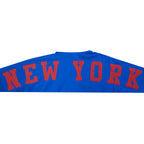 NHL NEW YORK RANGERS WINGSPAN MEN'S DROP SHOULDER FLC PO HOODIE (ROYAL BLUE)
