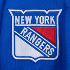 NHL NEW YORK RANGERS WINGSPAN CHANDAIL À COL ROND EN MOLLETON À ÉPAULES TOMBANTES POUR HOMME (BLEU ROYAL)