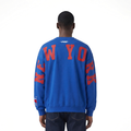 NHL NEW YORK RANGERS WINGSPAN CHANDAIL À COL ROND EN MOLLETON À ÉPAULES TOMBANTES POUR HOMME (BLEU ROYAL)