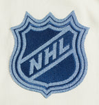 NHL NEW YORK RANGERS VARSITY BLUES BLOUSON COLLÉGIAL EN DENIM POUR HOMME (DENIM/LIN)