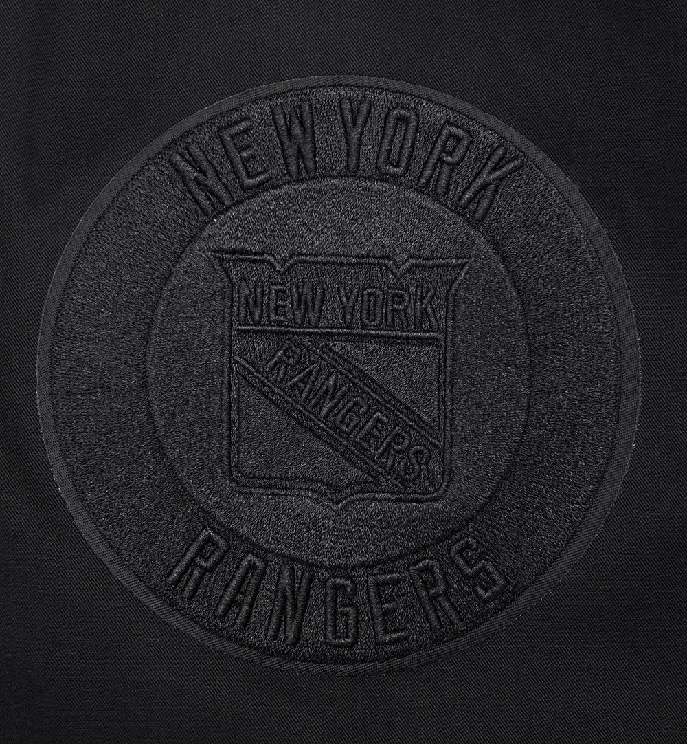 NHL NEW YORK RANGERS NEUTRAL BLOUSON EN SERGÉ POUR HOMME (NOIR)